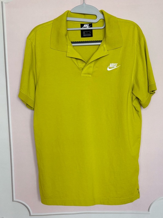 Nike Other - NIKE Men's Lime Green Short Sleeve Cotton Polo Shirt--EUC--S
